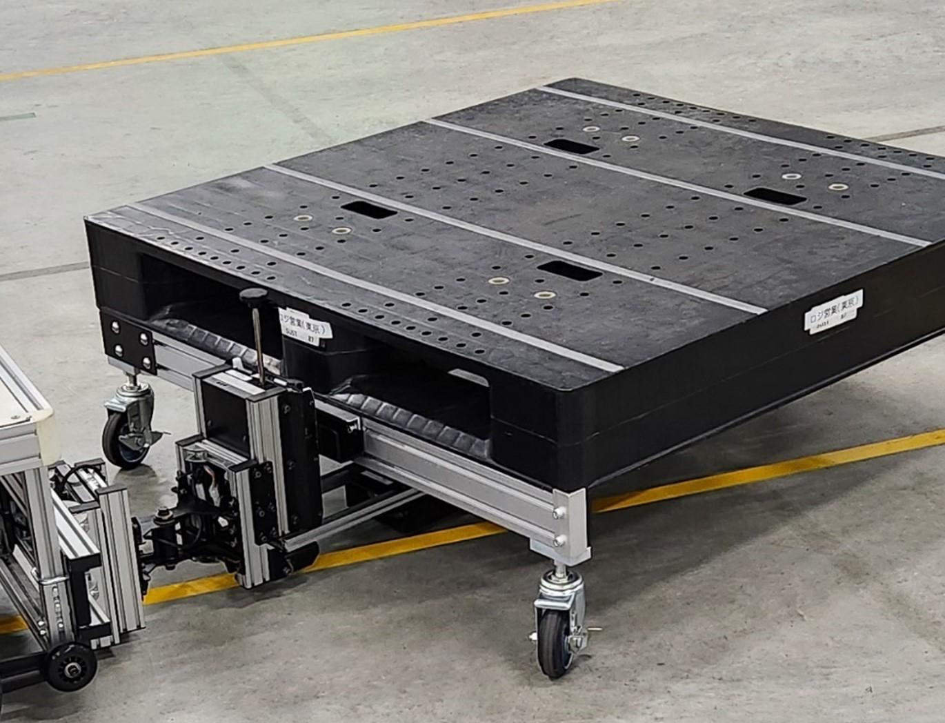AGV用パレット台車の新規ラインナップ